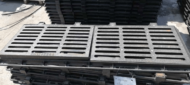 钟山球墨铸铁连体双篦展示