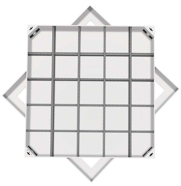 钟山不锈钢方井展示